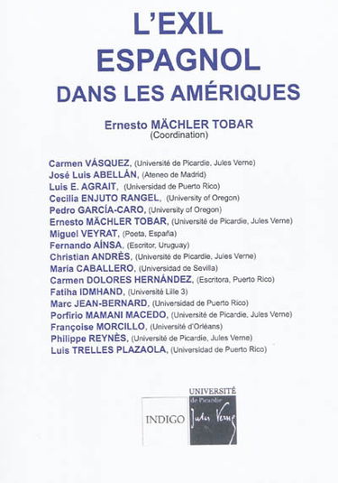 L'exil espagnol dans les Amériques