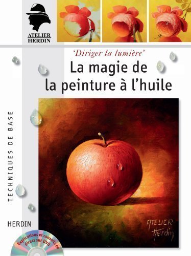 Couverture de La magie de la peinture à l'huile - avec DVD