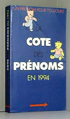 Cote des Prénoms 1994