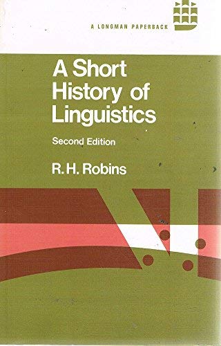 Couverture de Short History of Linguistics