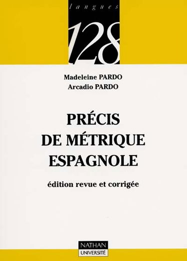 Précis de métrique espagnole