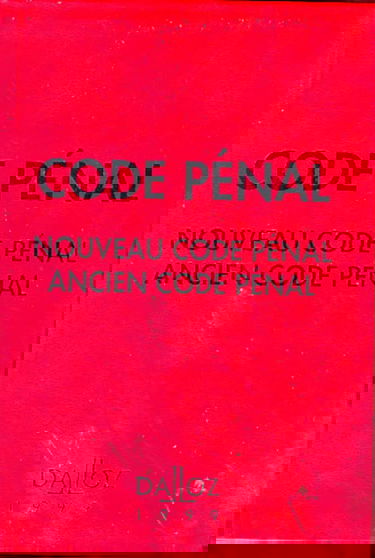 CODE PENAL 1999 96EME EDITION