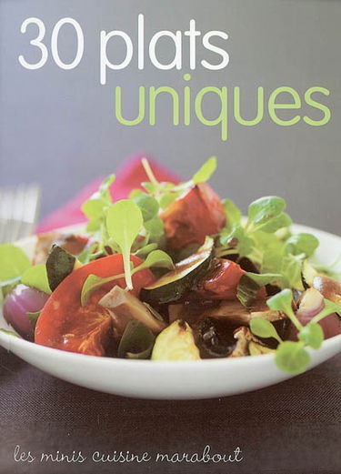 30 plats uniques