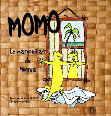 Momo le margouillat de Moorea & Kidik'ua une petite sterne un peu trop bavarde