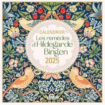 Couverture de Les remèdes d'Hildegarde de Bingen : calendrier 2025