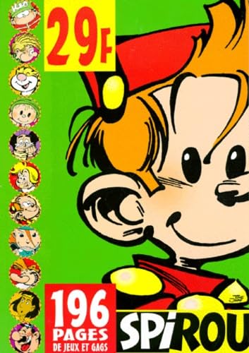 Couverture de Spirou magazine, Eté 1999 : Jeux et gags