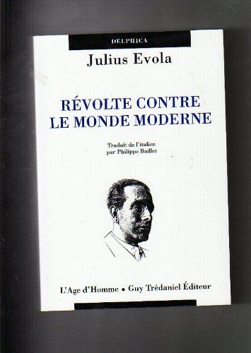 Couverture de Revolte contre le monde moderne