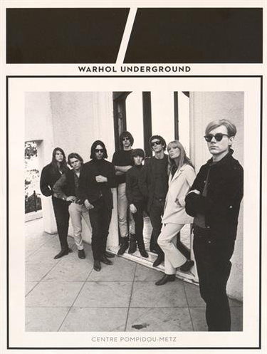 Couverture de Warhol underground : album de l'exposition