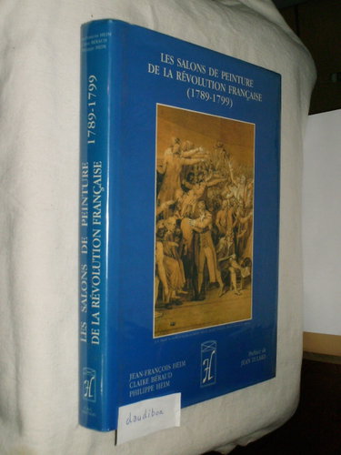 Couverture de Les salons de peinture de la Révolution française : 1789-1799