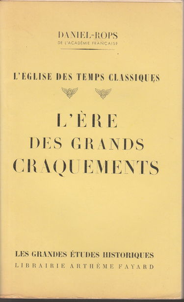 L'ere des grands craquements.