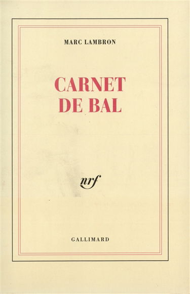 Carnet de bal