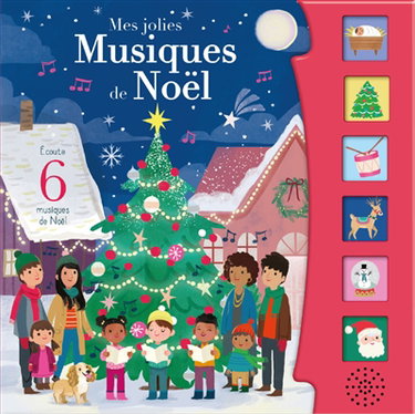 Couverture de Mes jolies musiques de Noël : écoute 6 musiques de Noël