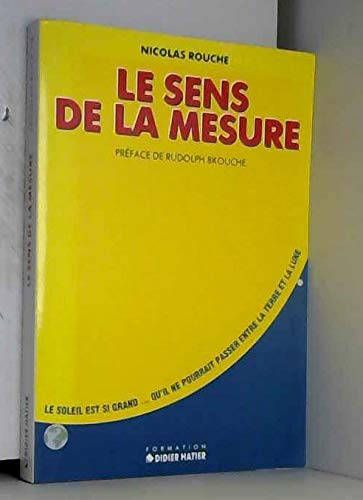 Couverture de Sense de la mesure
