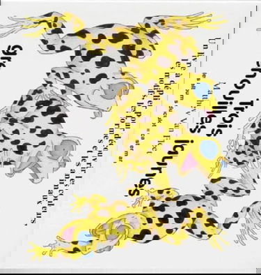 Trois grenouilles jaunes