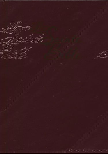 Bible Louis Segond 1910 Couverture rigide grenat, gros caractères