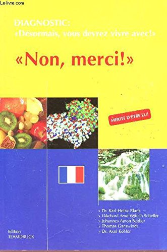 Couverture de Diagnostics, désormais vous devrez vivre avec Non merci