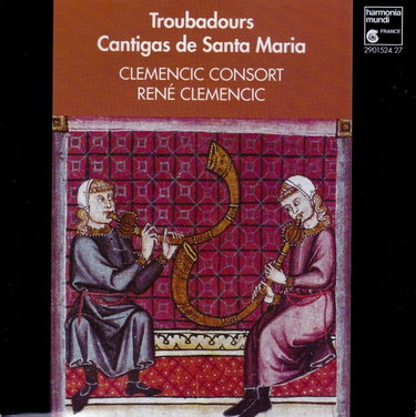 Couverture de Troubadours/cantigas De Santa Maria
