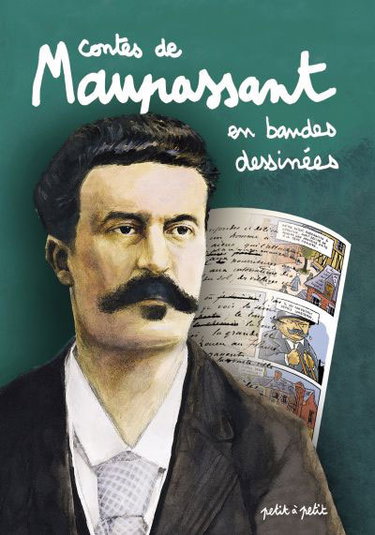 Couverture de Contes de Guy de Maupassant en bandes dessinées