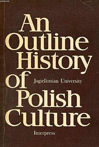 Couverture de An outline history of Polish culture par Collectif