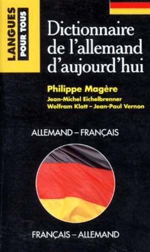 Dictionnaire de l'allemand d'aujourd'hui