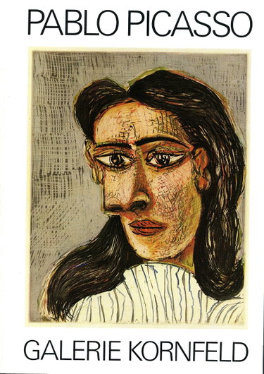 Couverture de Pablo Picasso, Malaga 1881-1973 Mougins: Graphische Werke, 1904-1972 : Ausstellung, 25. Oktober-22. Dezember 1982, Galerie Kornfeld, Bern (German Edition)