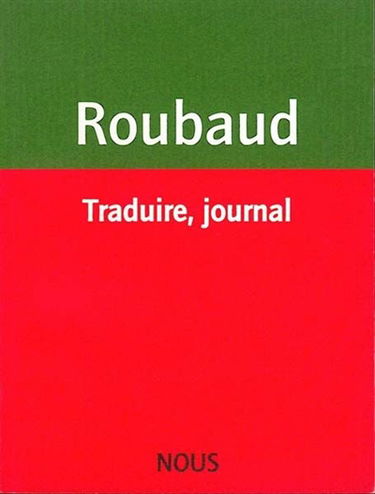 Traduire, journal