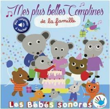 Couverture de Mes plus belles comptines de la famille par Marie Delhoste