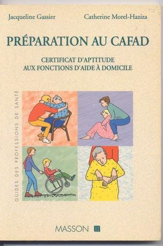 Préparation au CAFAD, certificat d'aptitude aux fonctions d'aide à domicile
