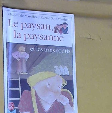Couverture de Le Paysan, la paysanne et les trois souris