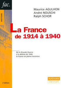 La France de 1914 à 1940