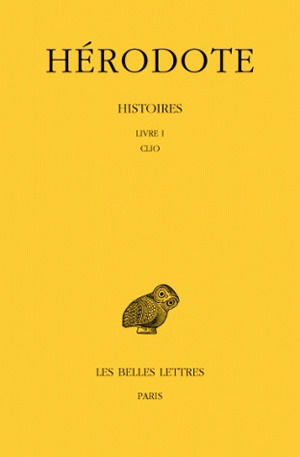 Histoires. Vol. 1. Clio : Livre I