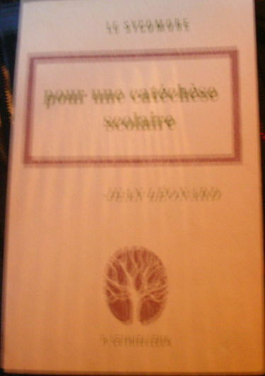 Pour une catéchèse scolaire