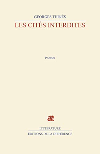 Les Cités interdites : Poèmes
