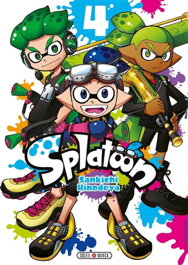 Couverture de Splatoon. Vol. 4