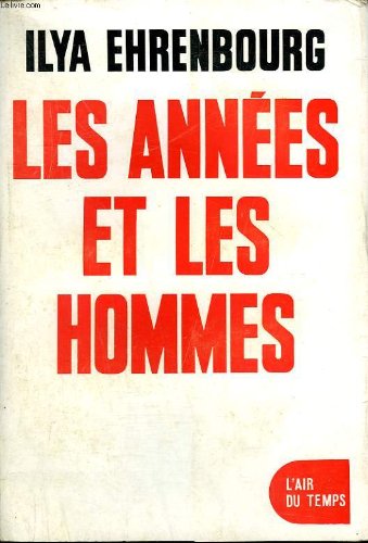 Couverture de Les annees et les hommes. collection : l'air du temps.