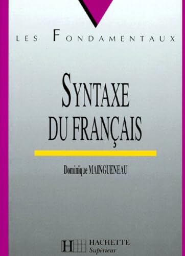 La syntaxe du français