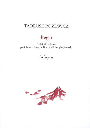 Couverture de Regio : et autres poèmes