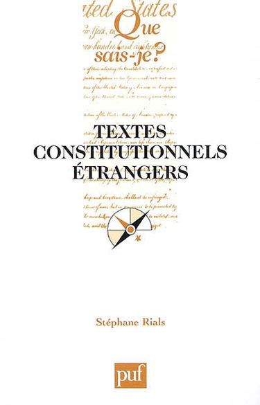Textes constitutionnels étrangers