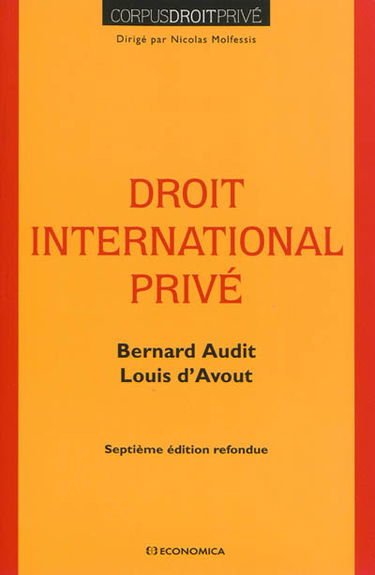 Droit international privé