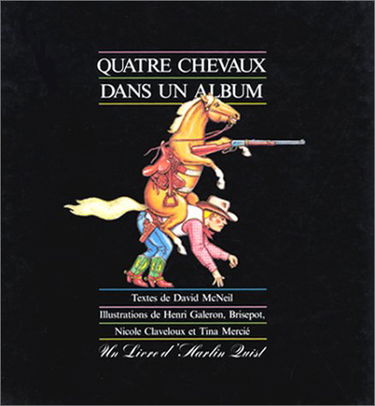 Quatre chevaux dans un album