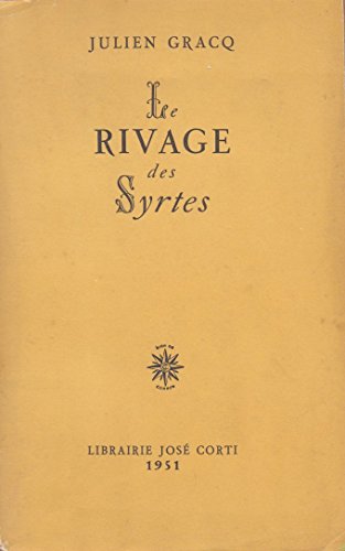 Couverture de Le rivage des syrtes par Julien Gracq