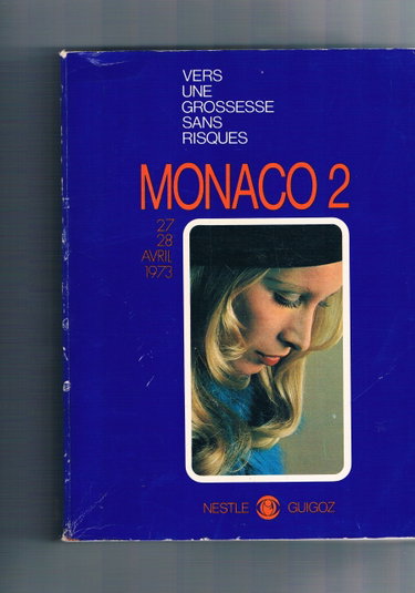 Couverture de Vers une grossesse sans risques. Monaco 2, 27-28 avril 1973