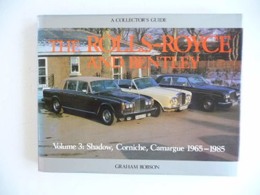 Couverture de Shadow, Corniche, Camargue, 1965-85 (v. 3)