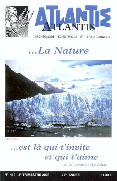 Couverture de Atlantis, n° 414. La nature est là qui t'invite et qui t'aime (A. de Lamartine, Le vallon) par Collectif