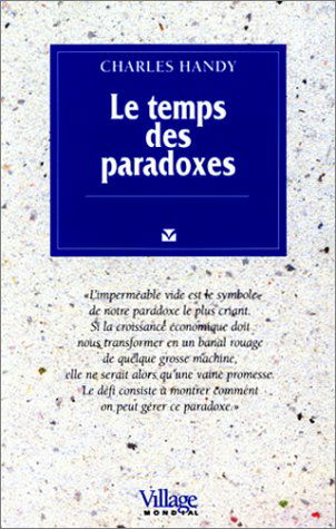 Le temps des paradoxes