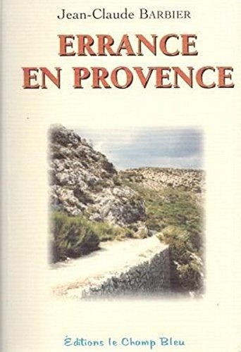 Couverture de Errance en Provence