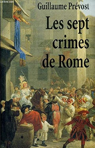 Couverture de Les sept crimes de Rome