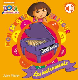 Couverture de Mon imagier bilingue : les instruments