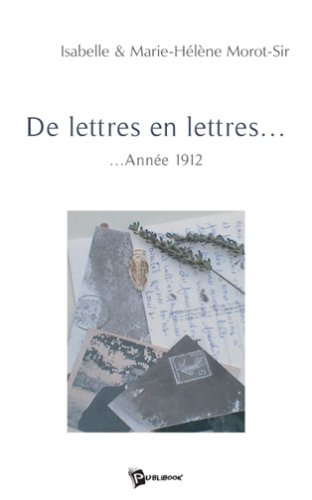 Couverture de De Lettres en Lettres