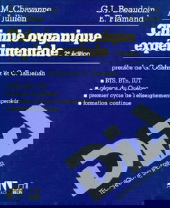 Chimie organique expérimentale